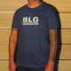 Tee shirt manches courtes Beach Lifeguard Bleu Denim
